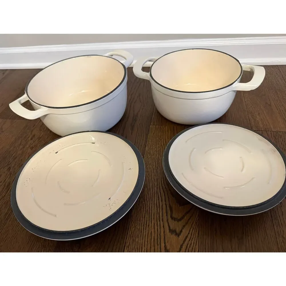 Tramontina Dutch Oven 2 Piece Marshmallow White
